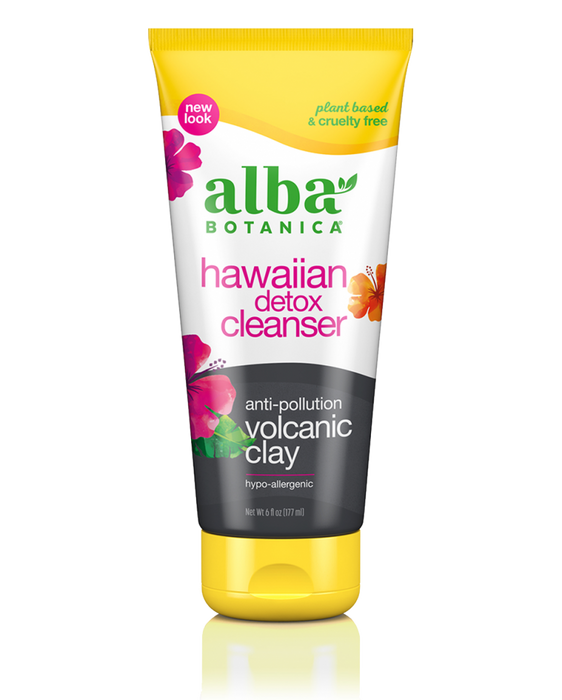 Alba Botanica Hawaiian Detox Cleanser Anti-Pollution Volcanic Clay 177ml