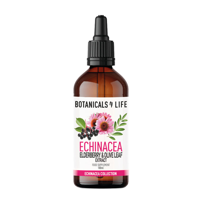Botanicals 4 Life Echinacea Elderberry & Olive Leaf Extract 100ml - Dennis the Chemist