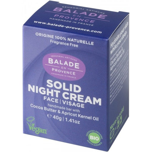 Balade En Provence Solid Night Cream Bar 40g - Dennis the Chemist