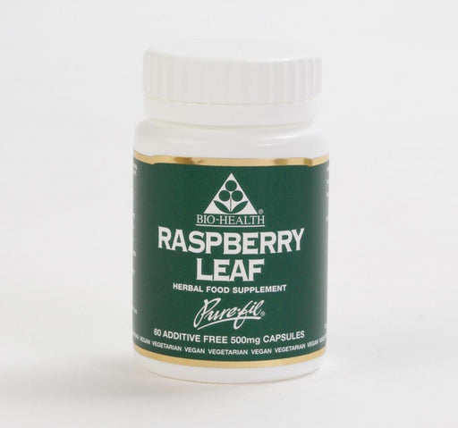 Bio-Health Raspberry Leaf 500mg 60's - Dennis the Chemist