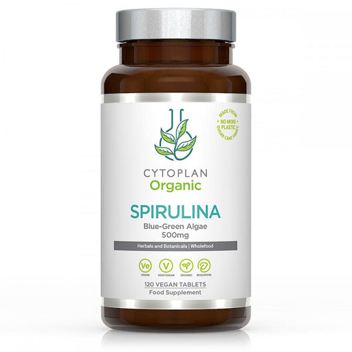 Cytoplan Organic Spirulina 120's - Dennis the Chemist
