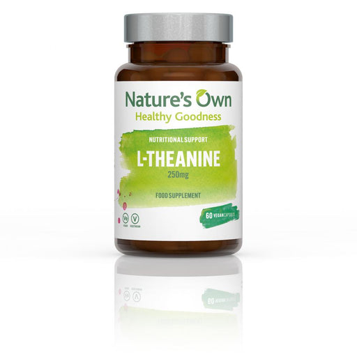 Nature's Own L-Theanine 250mg 60's - Dennis the Chemist