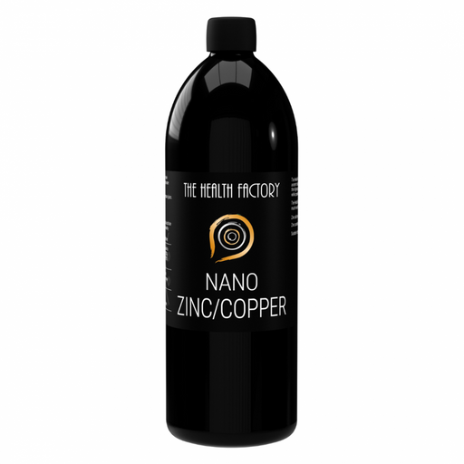 The Health Factory Nano Zinc / Copper 1 litre - Dennis the Chemist