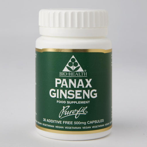 Bio-Health Panax Ginseng 500mg 30's - Dennis the Chemist