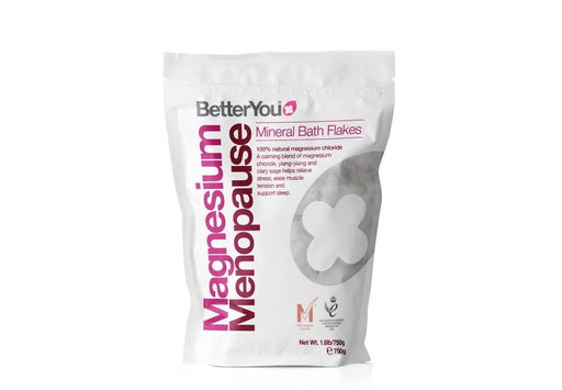 BetterYou Magnesium Menopause Mineral Bath Flakes 750g - Dennis the Chemist