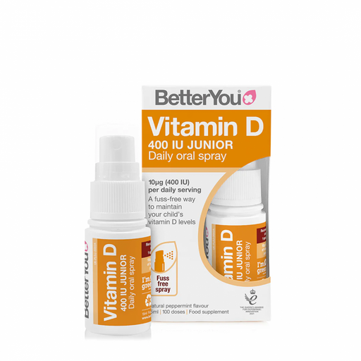 BetterYou Vitamin D 400IU Junior Daily Oral Spray 15ml - Dennis the Chemist