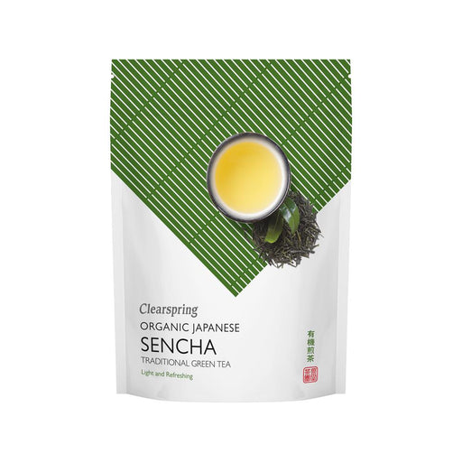 Clearspring Organic Japanese Green Tea Sencha Tea (Loose) 90g - Dennis the Chemist