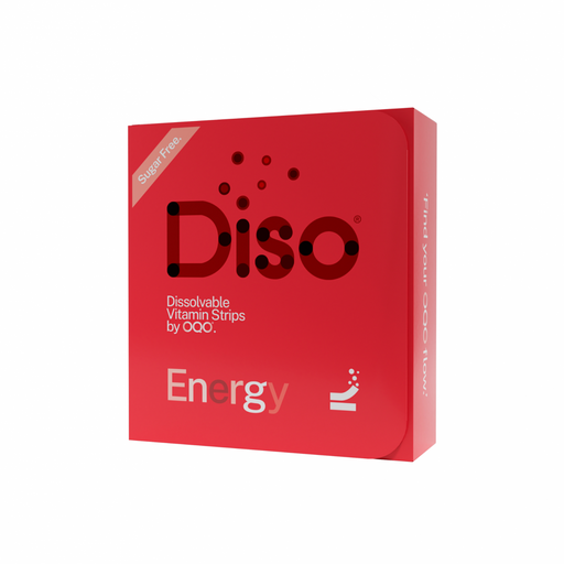 Diso Energy Dissolvable Vitamin Strips 30's - Dennis the Chemist