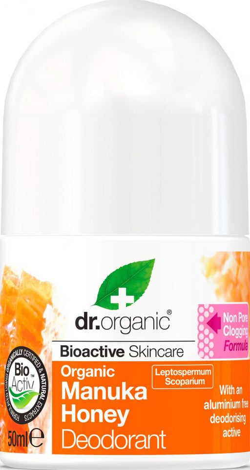 Dr Organic Organic Manuka Honey Deodorant 50ml - Dennis the Chemist