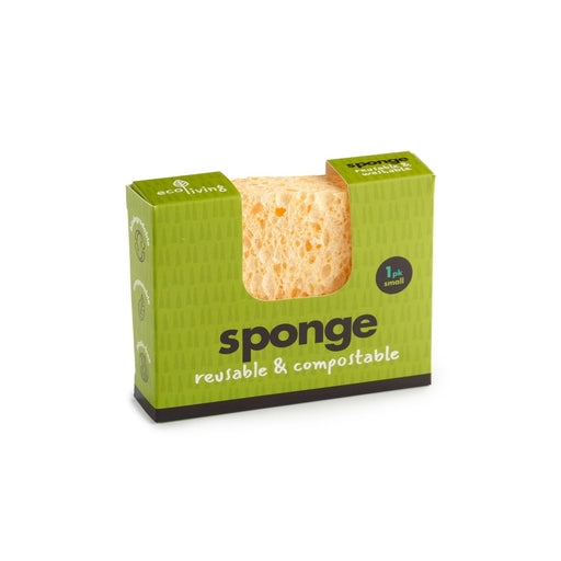 ecoLiving Sponge Reusable + Compostable (1 Pack) Small - Dennis the Chemist