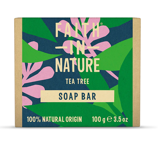 Faith In Nature Tea Tree Soap Bar 100g - Dennis the Chemist