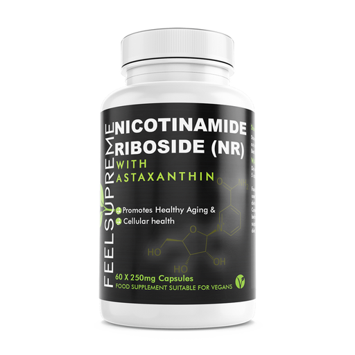 Nicotinamide Riboside (NR) with Astaxanthin 60's - Dennis the Chemist