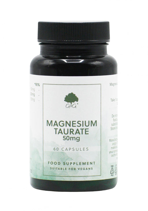 G&G Vitamins Magnesium Taurate 60's - Dennis the Chemist