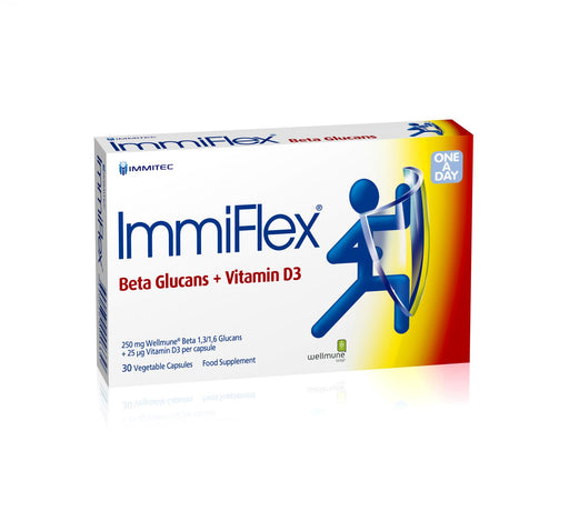 ImmiFlex ImmiFlex Beta Glucans + Vitamin D3 30's - Dennis the Chemist