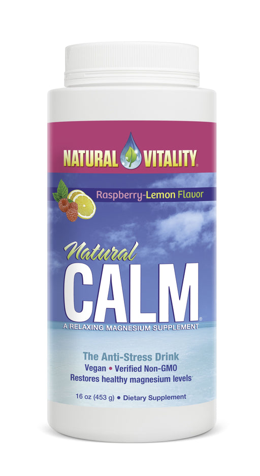 Natural Calm, Raspberry Lemon - 453g - Dennis the Chemist