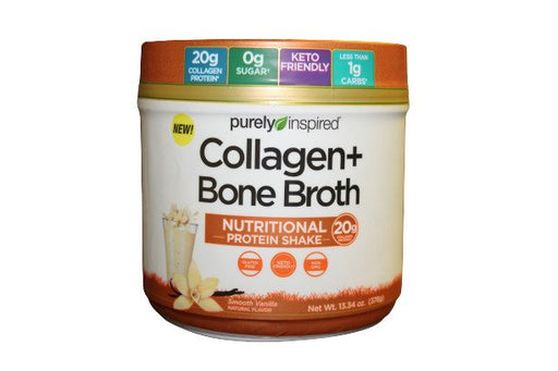 Collagen + Bone Broth, Smooth Vanilla - 378g - Dennis the Chemist