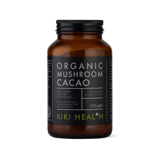 Kiki Health Organic Mushroom Cacao Powder 105g - Dennis the Chemist