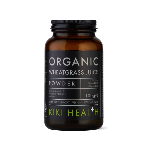 Kiki Health Organic Wheatgrass Juice Powder 100g - Dennis the Chemist