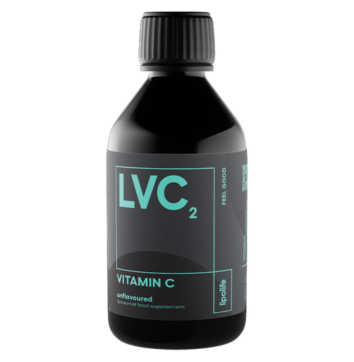 Lipolife LVC2 Vitamin C (Non GMO Sunflower) 240ml (Liposomal) - Dennis the Chemist