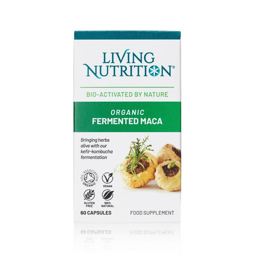 Living Nutrition Organic Fermented Maca 60's - Dennis the Chemist