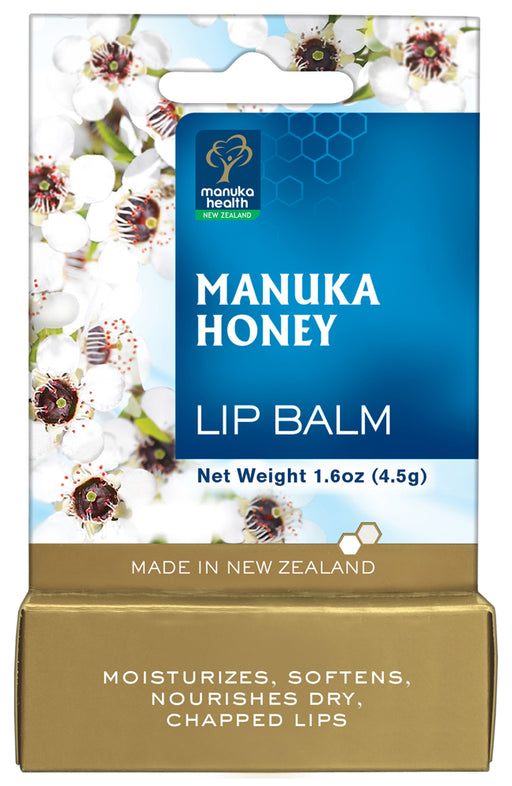 Manuka Health Products 100% Natural Manuka Honey Lip Balm 4.5g - Dennis the Chemist