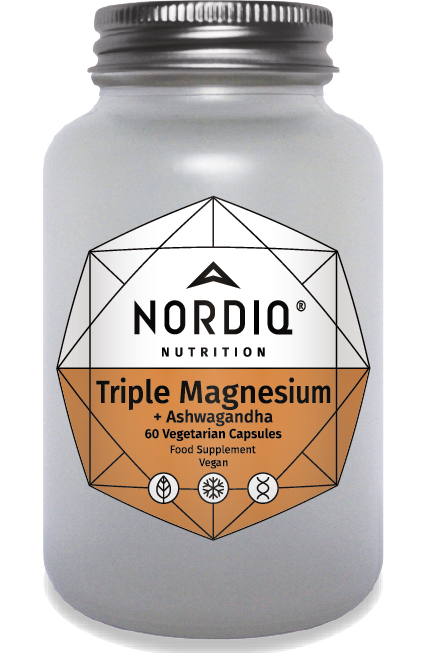 Nordiq Nutrition Triple Magnesium + Ashwagandha 60's - Dennis the Chemist