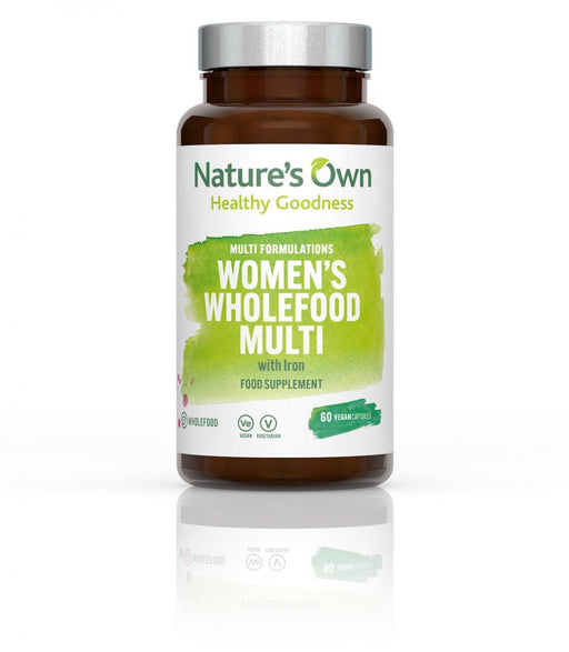 Nature's Own Women's Wholefood Multi with Iron 60's - Dennis the Chemist
