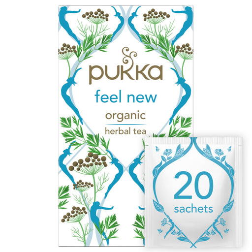 Pukka Herbs Feel New Tea (Formerly Detox) 20's - Dennis the Chemist