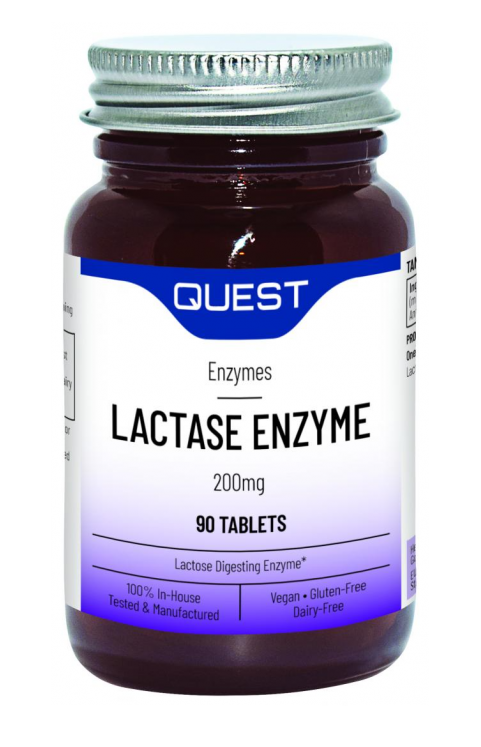Quest Vitamins Lactase Enzyme 200mg 90's - Dennis the Chemist