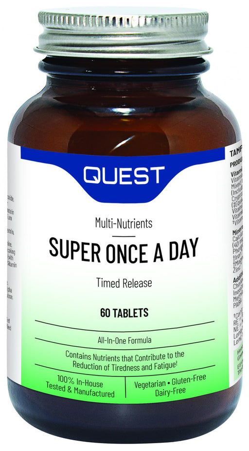 Quest Vitamins Super Once A Day Timed Release 60's - Dennis the Chemist