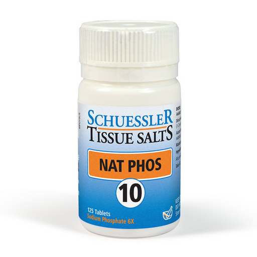 Schuessler 10 Nat Phos 125 tablets - Dennis the Chemist