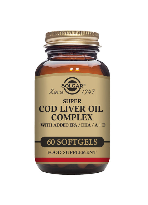 Solgar Super Cod Liver Oil Complex 60's - Dennis the Chemist
