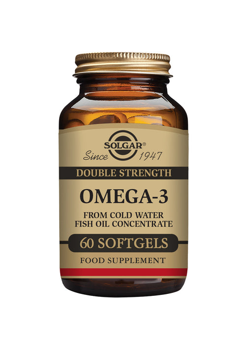Solgar Omega-3 Fish Oil (Double Strength) 60's - Dennis the Chemist