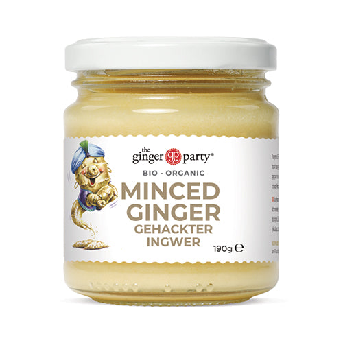 Organic Minced Ginger 190g - Dennis the Chemist