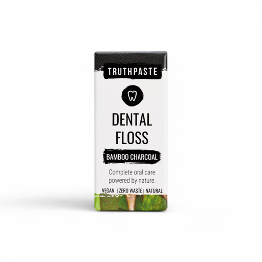 Truthpaste Dental Floss Bamboo Charcoal - Dennis the Chemist