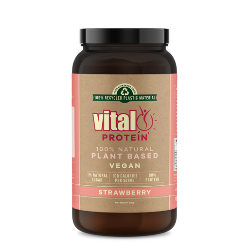 Vital Health Vital Protein (Pea Protein) Strawberry 500g - Dennis the Chemist