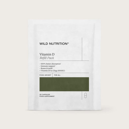 Wild Nutrition Vitamin D Refill Pack 30's - Dennis the Chemist