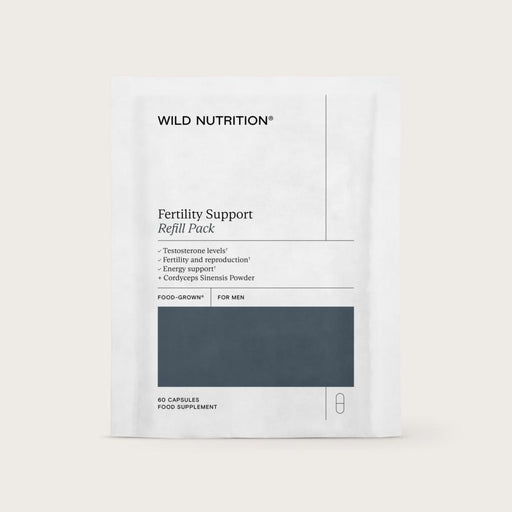 Wild Nutrition Fertility Support Refill Pack for Men 60's - Dennis the Chemist