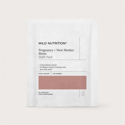 Wild Nutrition Pregnancy + New Mother Biotic Refill Pack 30's - Dennis the Chemist