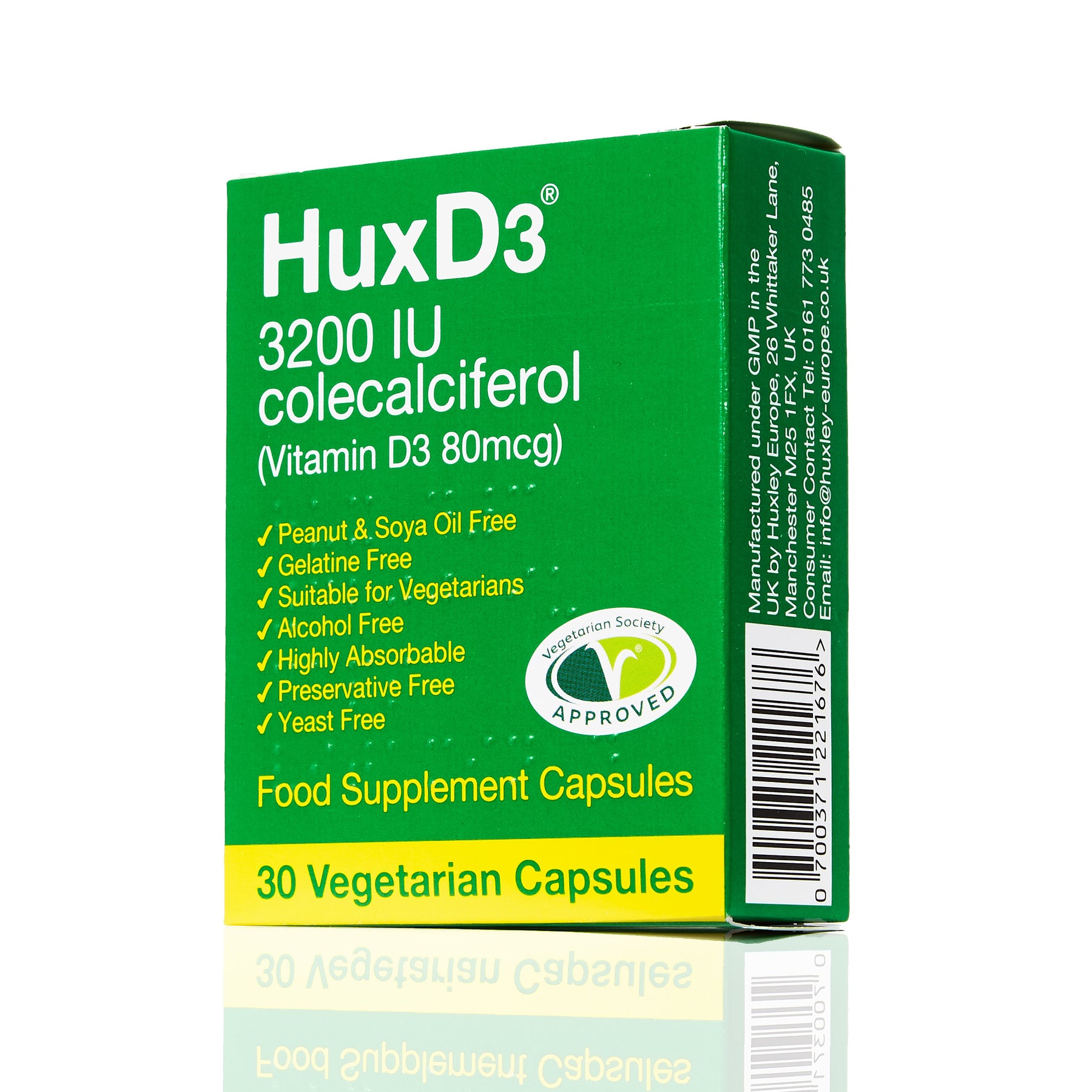 Huxley Europe's Vitamin D3 Supplement