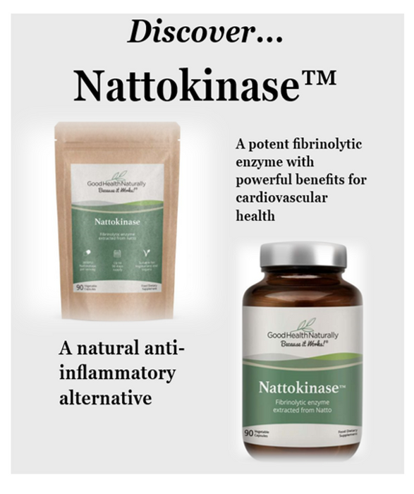 Looking for a natural anti-inflammatory alternative? Nattokinase can help!