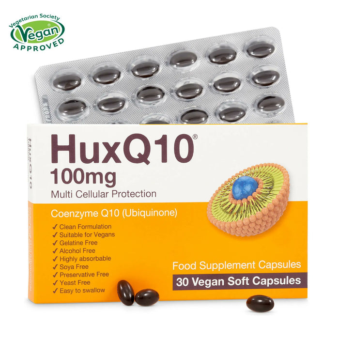 HuxQ10 is now Vegetarian Society Vegan approved