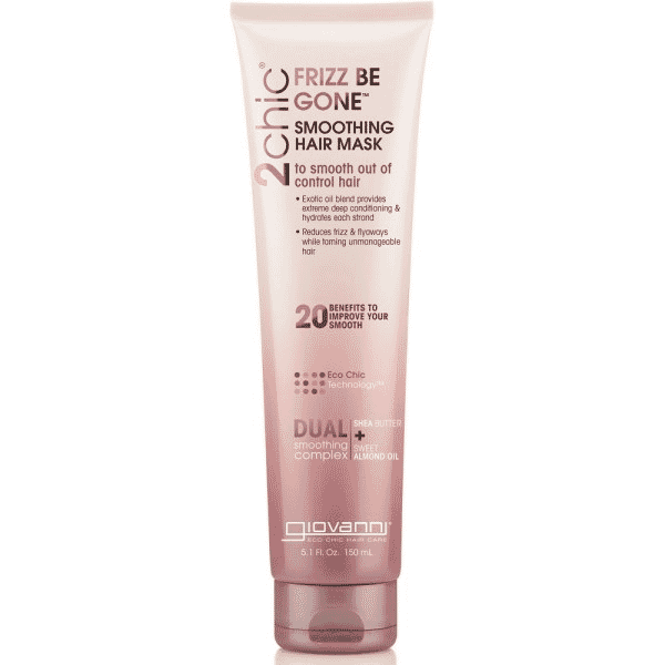 Giovanni 2chic Frizz Be Gone Smoothing Hair Mask Shea Butter + Sweet Almond Oil 150ml - Dennis the Chemist