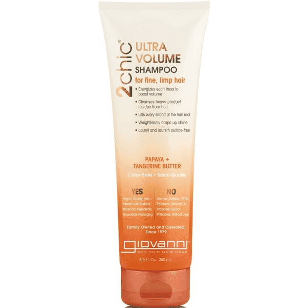 Giovanni 2chic Ultra Volume Shampoo Papaya + Tangerine Butter 250ml