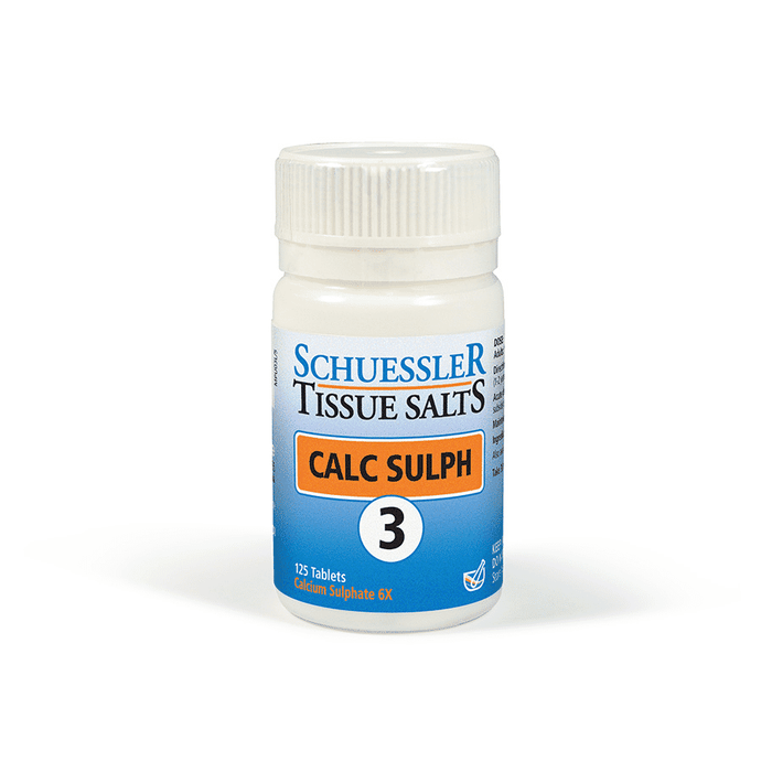 Schuessler 3 Calc Sulph 125 tablets