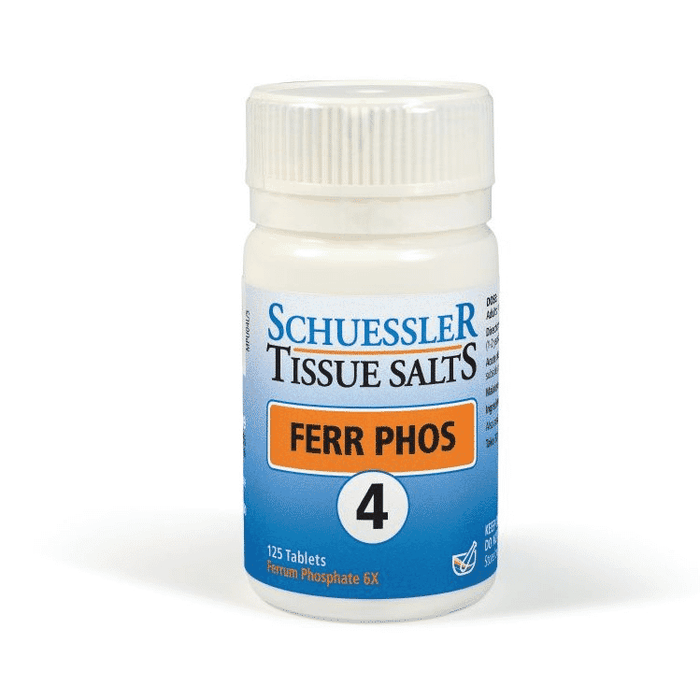 Schuessler 4 Ferr Phos 125 tablets
