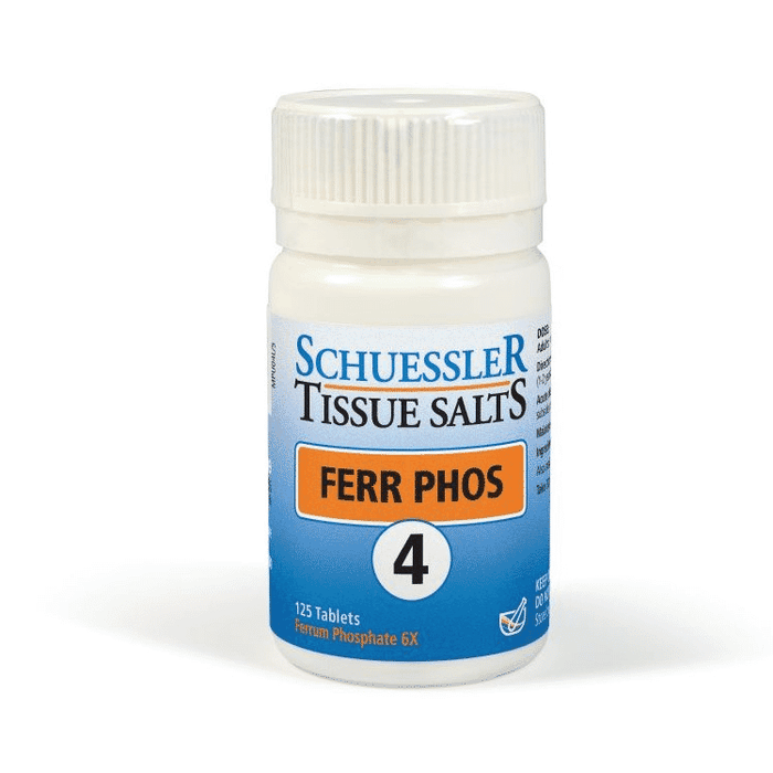 Schuessler 4 Ferr Phos 125 tablets