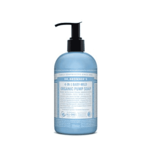 Dr Bronner's Magic Soaps 4-In-1 Baby-Mild Organic Pump Soap 710ml