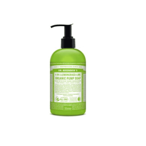 Dr Bronner's Magic Soaps 4-In-1 Lemongrass-Lime Organic Pump Soap 710ml