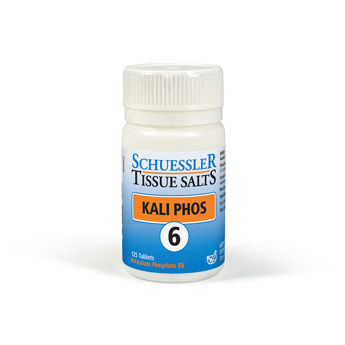 Schuessler 6 Kali Phos 125 tablets
